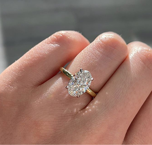 Oval Vix Diamond Ring