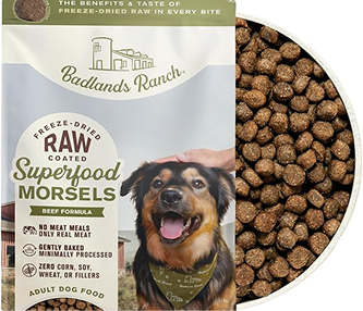 BADLANDS RANCH Superfood Morsels Beef Formula Dry Dog Food